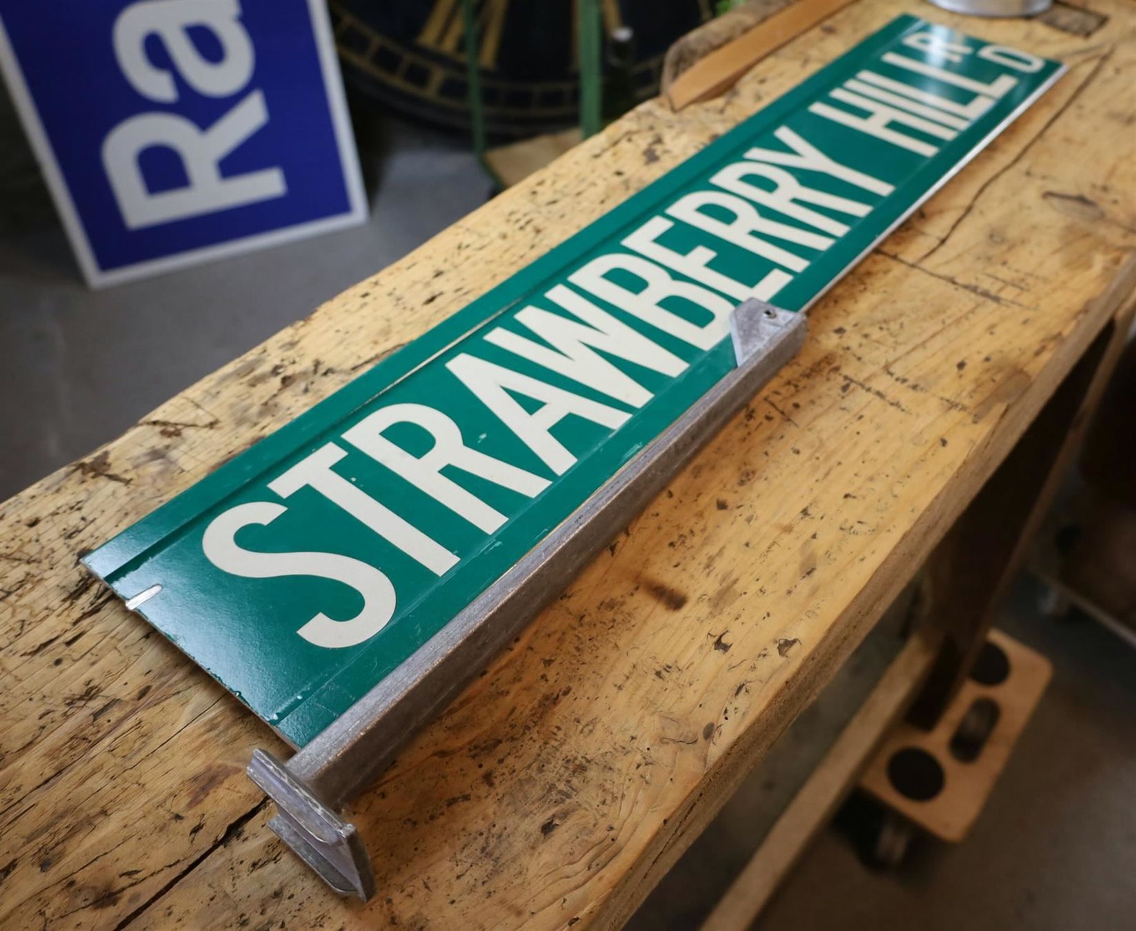 Schilder: Strassenschild "Strawberry Hill Road" – Gebraucht aus Birrwil von brandschatz_birrwil 3