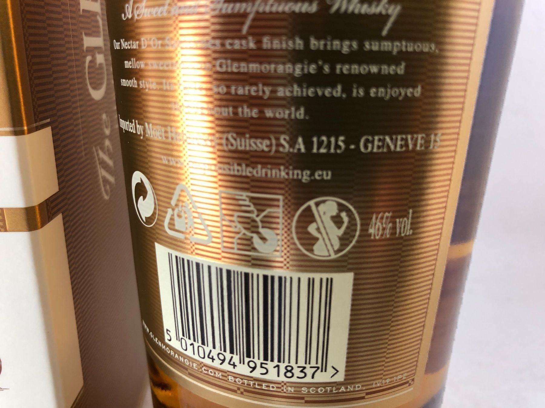 Glenmorangie Spiritueux: Glenmorangie Sauternes Cask Nectar D‘Or – Neuf avec emballage d'origine à Wöschnau par Vinsale 7