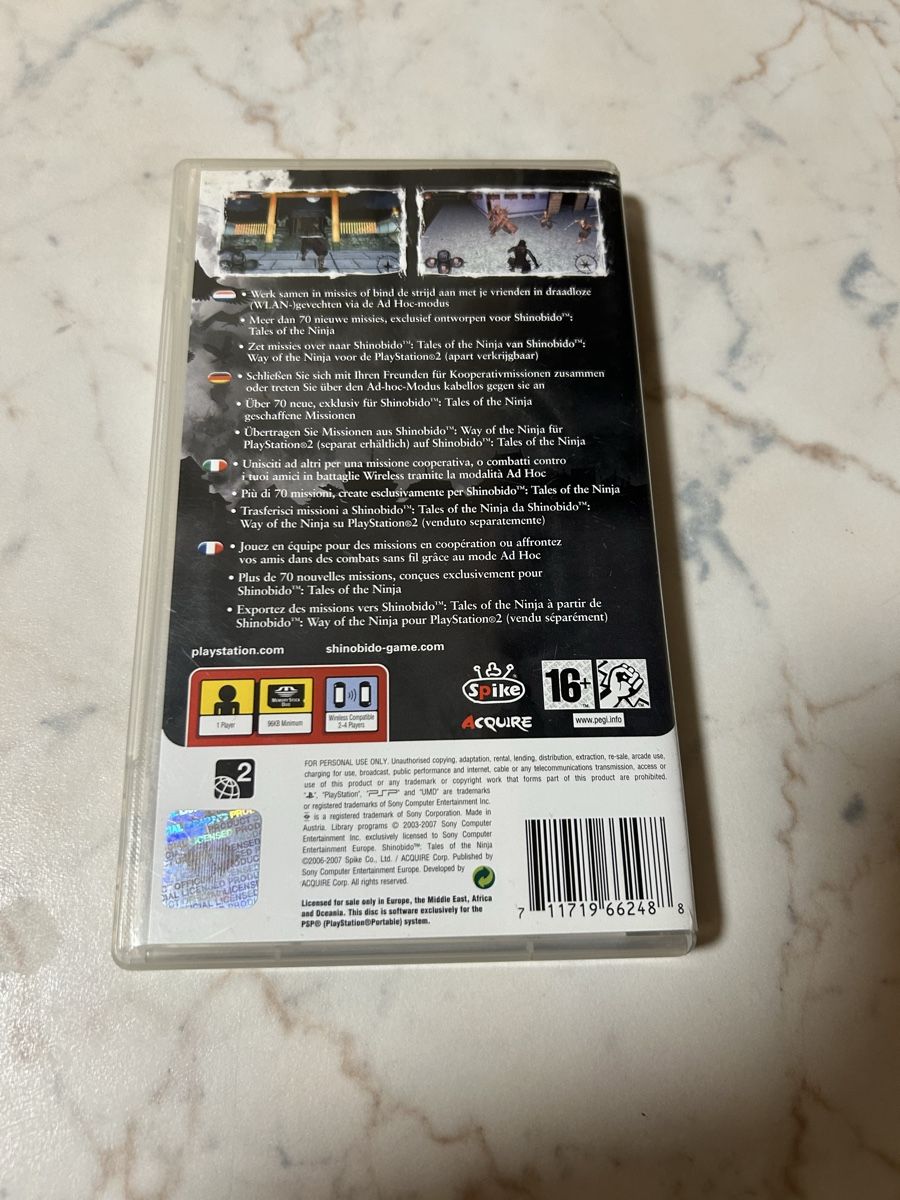 Giochi: Shinobido Pal PSP – Usato da Pully venduto da PongDayOne 1