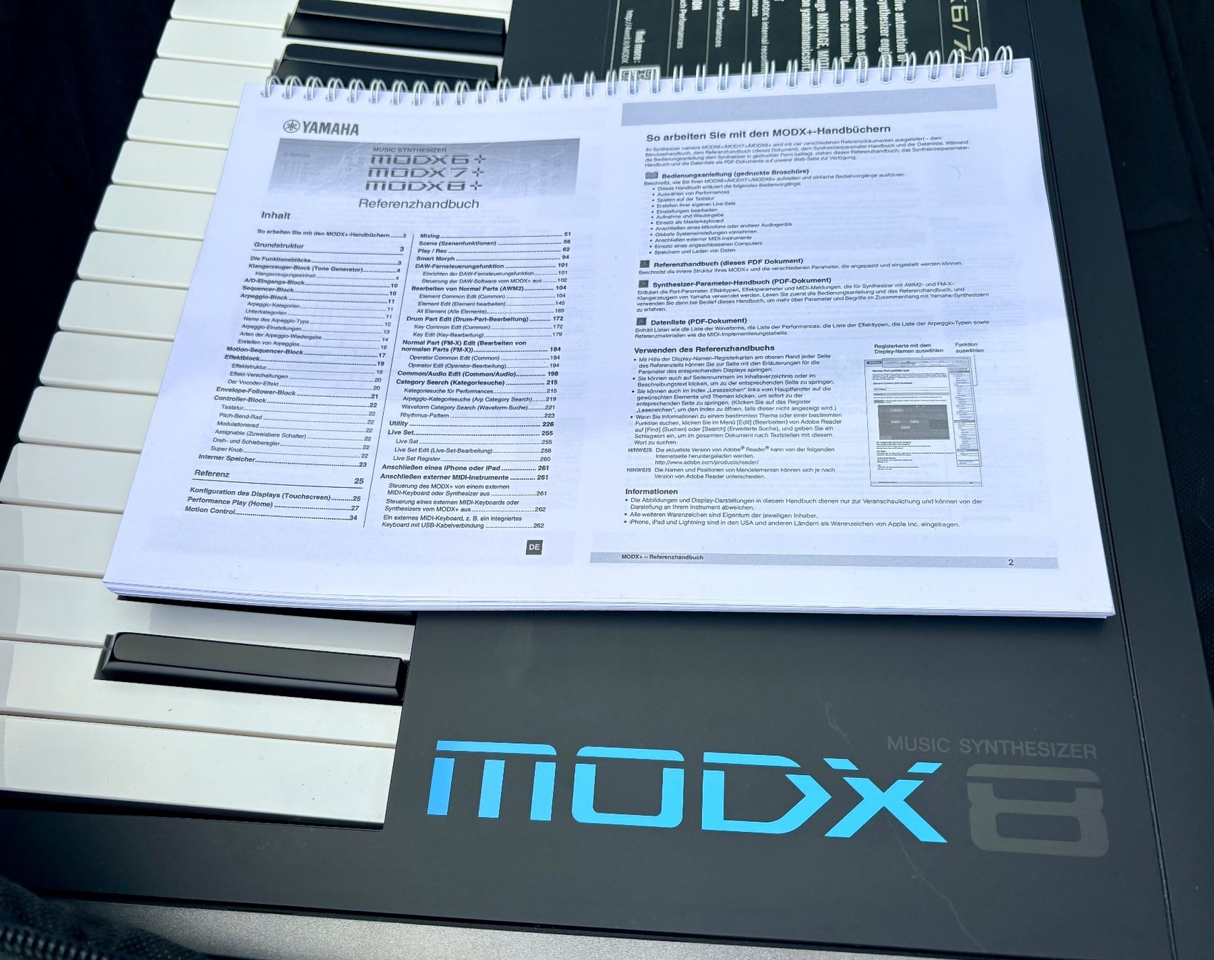 Yamaha Strumenti musicali: Yamaha ModX8 mit gewichteter Tastatur – Usato da Wittenbach venduto da mal_ll8g 6