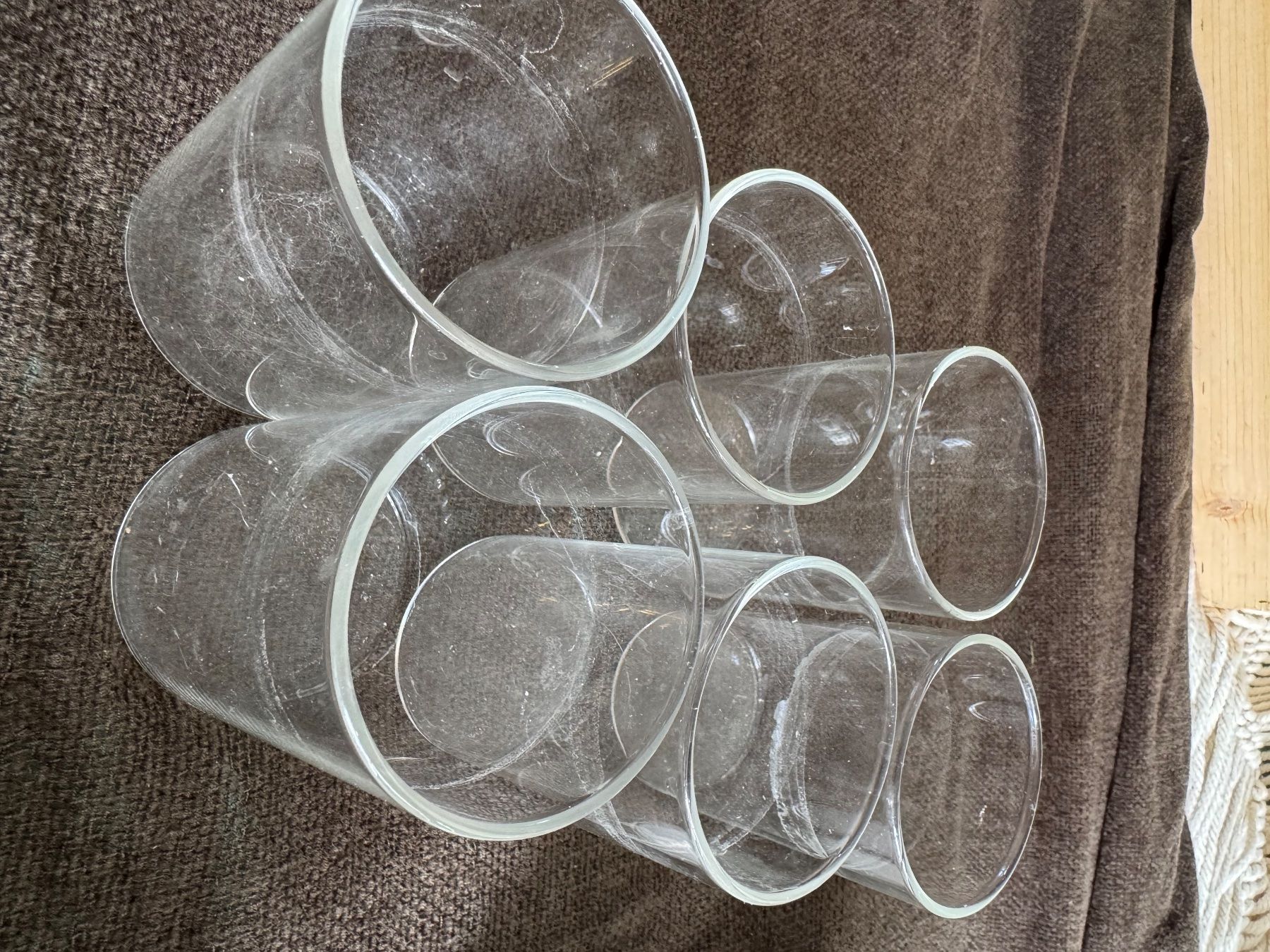 Portacandele: Kerzenständer / Glas Cylinder – Usato da Zollikofen venduto da Sarahmwm 3