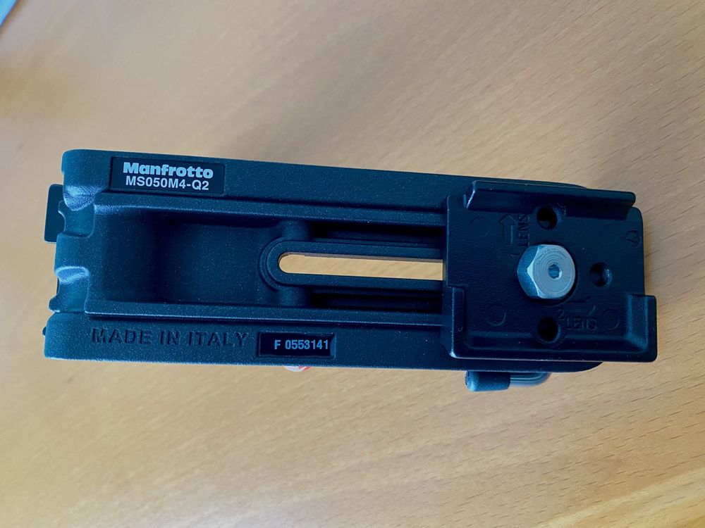 MANFROTTO MS050M4-Q2 L-SCHIENE Q2, Stativadapter, Grau