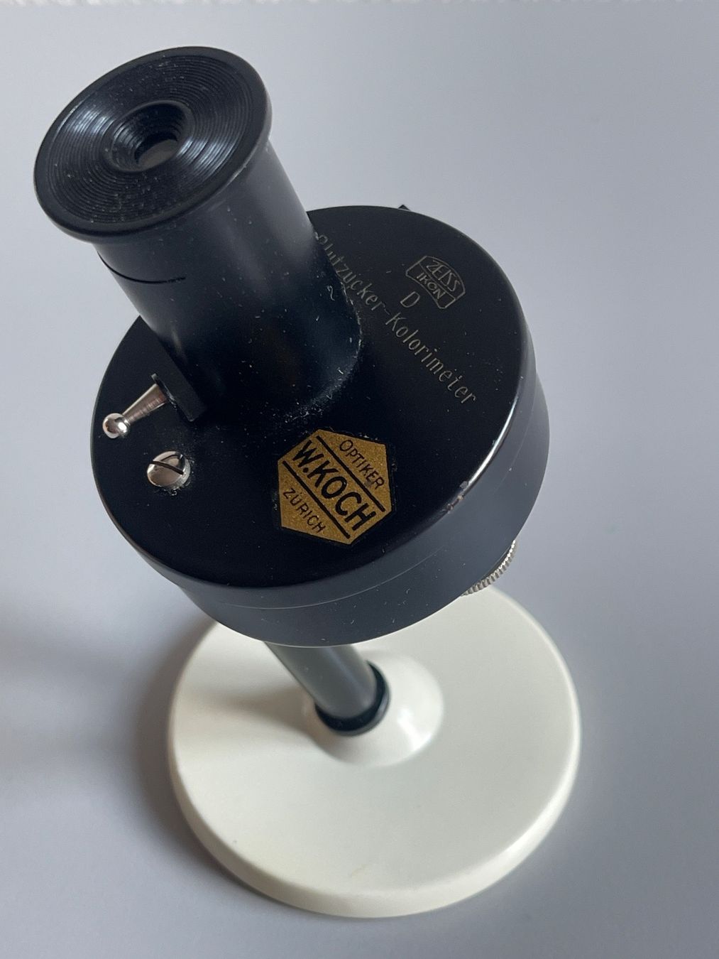 Attrezzature mediche: Zeiss Blutzucker-Kolorimeter Vintage – Usato da Zürich venduto da d.reitzer 1