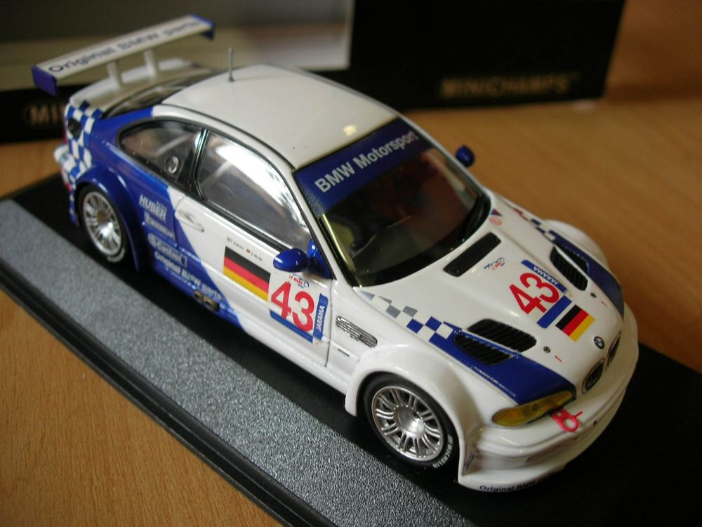 BMW M3 GTR ELMS Jarama 2001 N°43 * Minichamps 143 Kaufen auf Ricardo