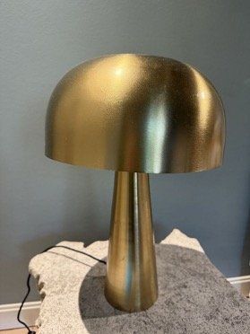 Lampes: Lampe champignon dorée – D'occasion à Jussy par sal_2xjp