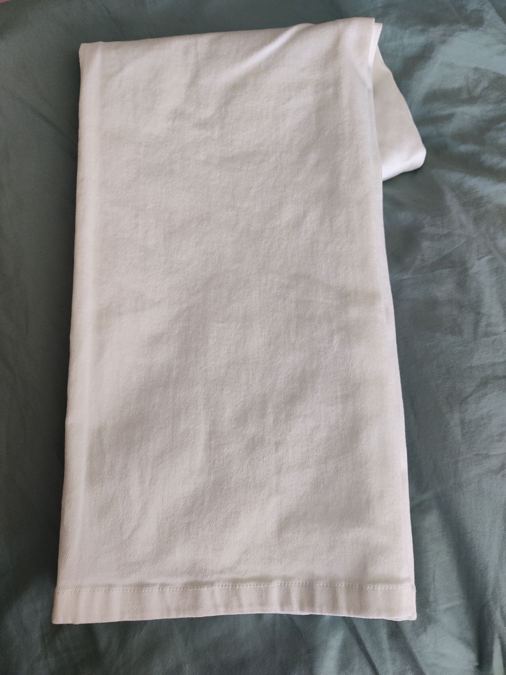 Jeans: Essentials by Tchibo White Denim Wide Leg Jeans EU44 – Usato da Neirivue venduto da naz_z28w 3