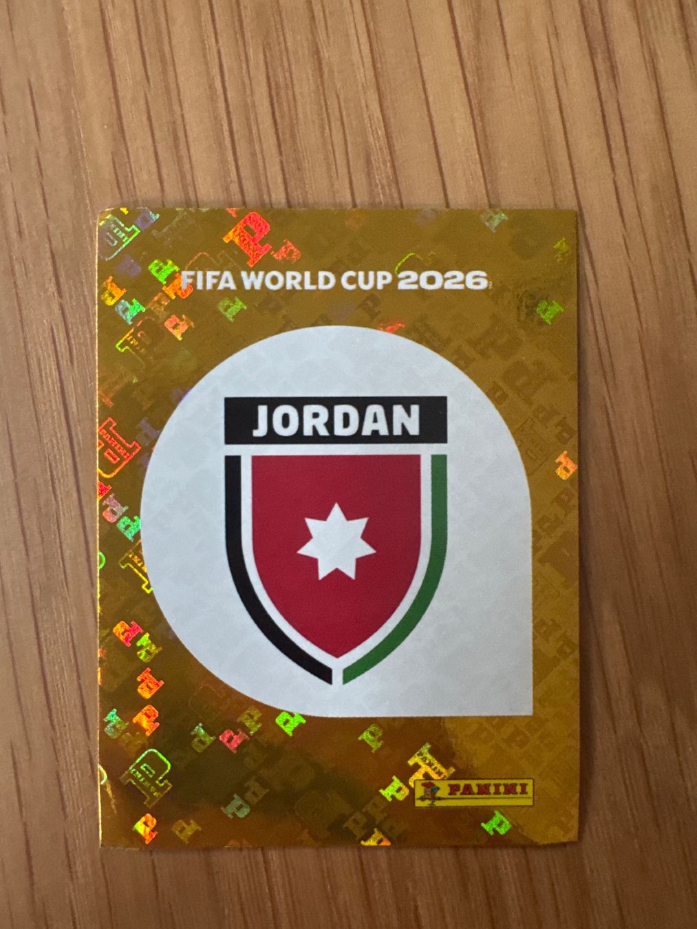 Panini Carte collezionabili: JOR1 Panini Sticker 2026 – Nuovo (secondo la descrizione) da Turbenthal venduto da Meraki