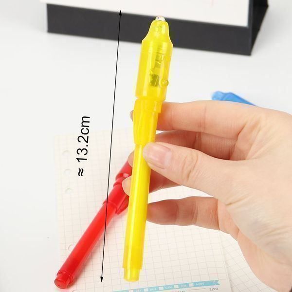 Penna & Evidenziatori: UV Geheimstift 7pcs Stift Licht Kinder – Nuovo (secondo la descrizione) da Thun venduto da onlino 1