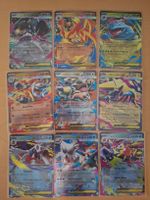 16 Mega Pokemon EX Karten