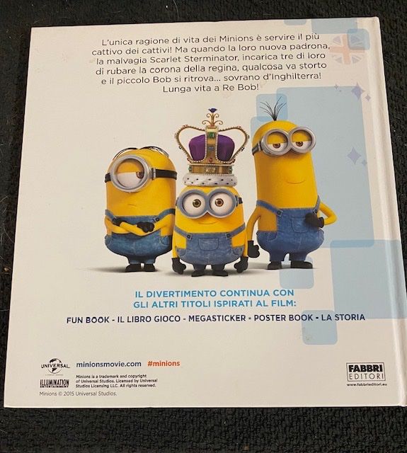 Libri: Libro per bambini dei MINIONS – Usato da Breganzona venduto da dan_qlf5 1
