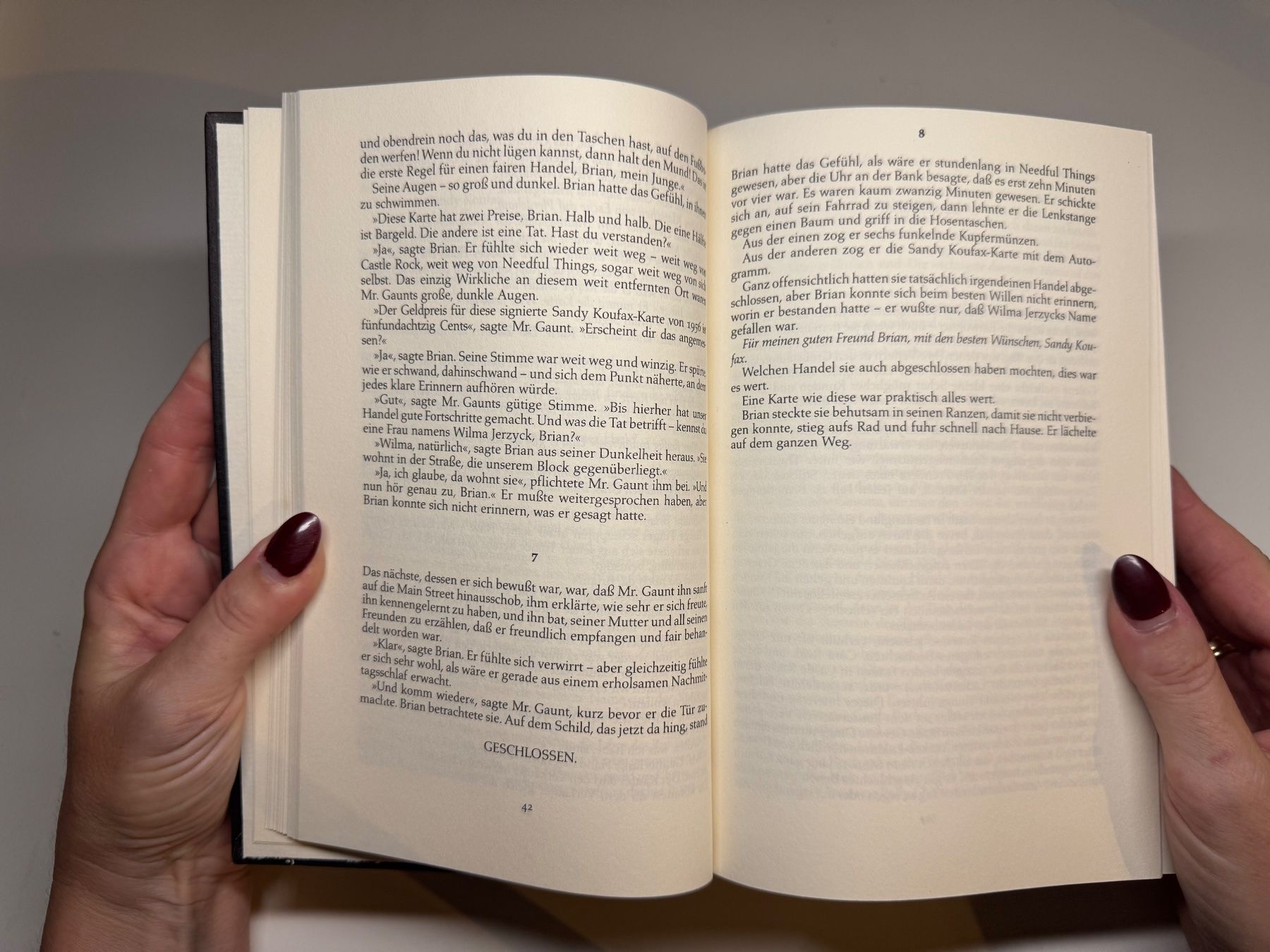Libri: ROMAN: Stephen King, In einer kleinen Stadt, Needful things – Usato da Grosswangen venduto da Deutsche_Romane 4