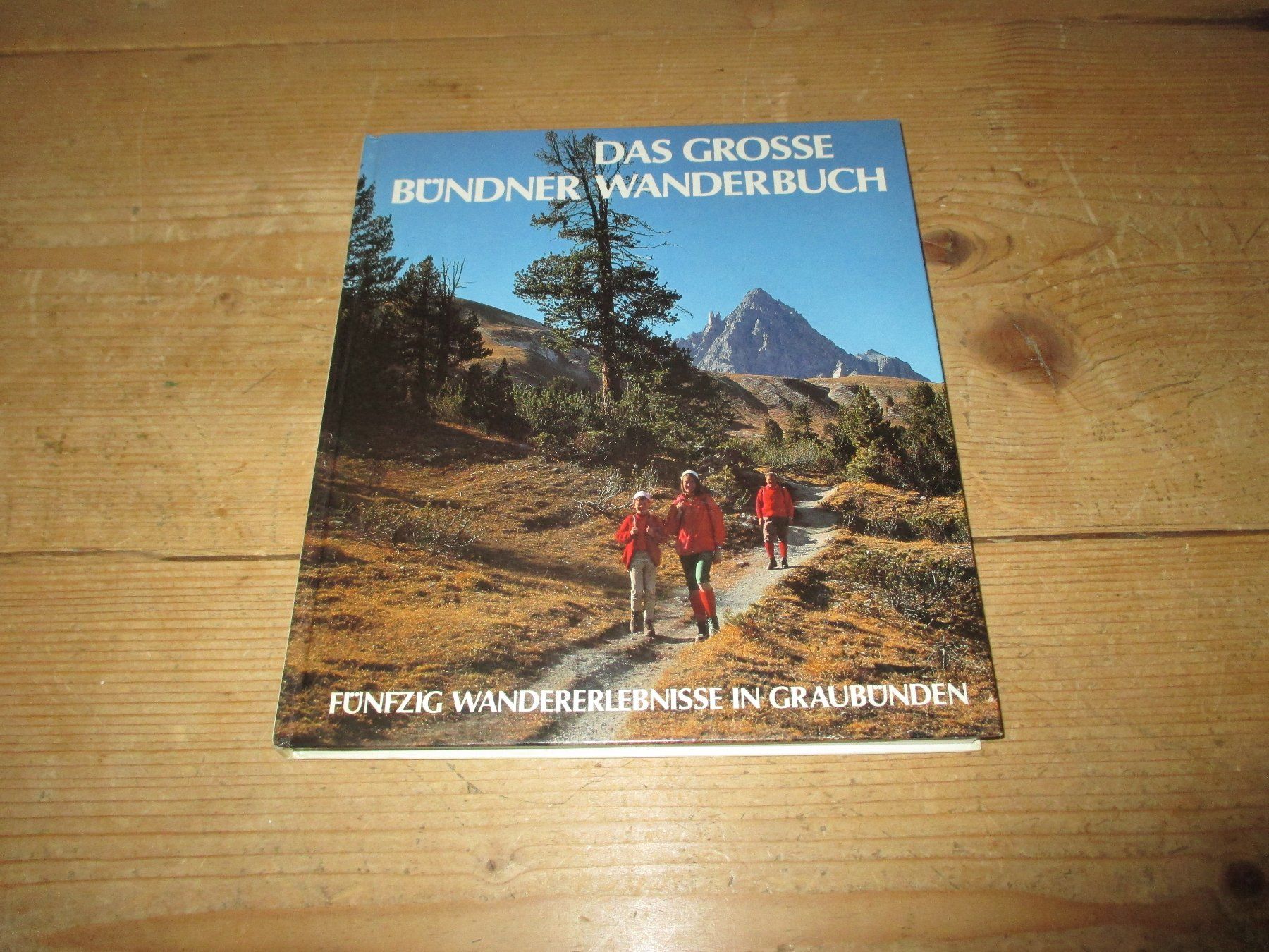 Bücher: Das Grosse Bündner Wanderbuch 1981 – Gebraucht aus Flims - Dorf von Stagediver