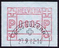 ATM 6_Sauberer HANDSTEMPEL 27.9.82_6000 LUZERN_ mit Gummi !