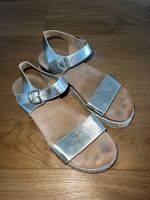 Sommer-Sandalen, gold , Grösse 38