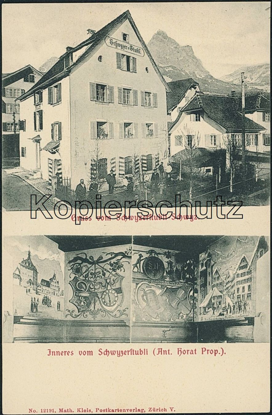 Cartoline postali: SZS Schwyz – Nuovo (secondo la descrizione) da Schindellegi venduto da leecollect