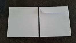 50 Couverts weiss ca. 15.5 x 15.5 cm