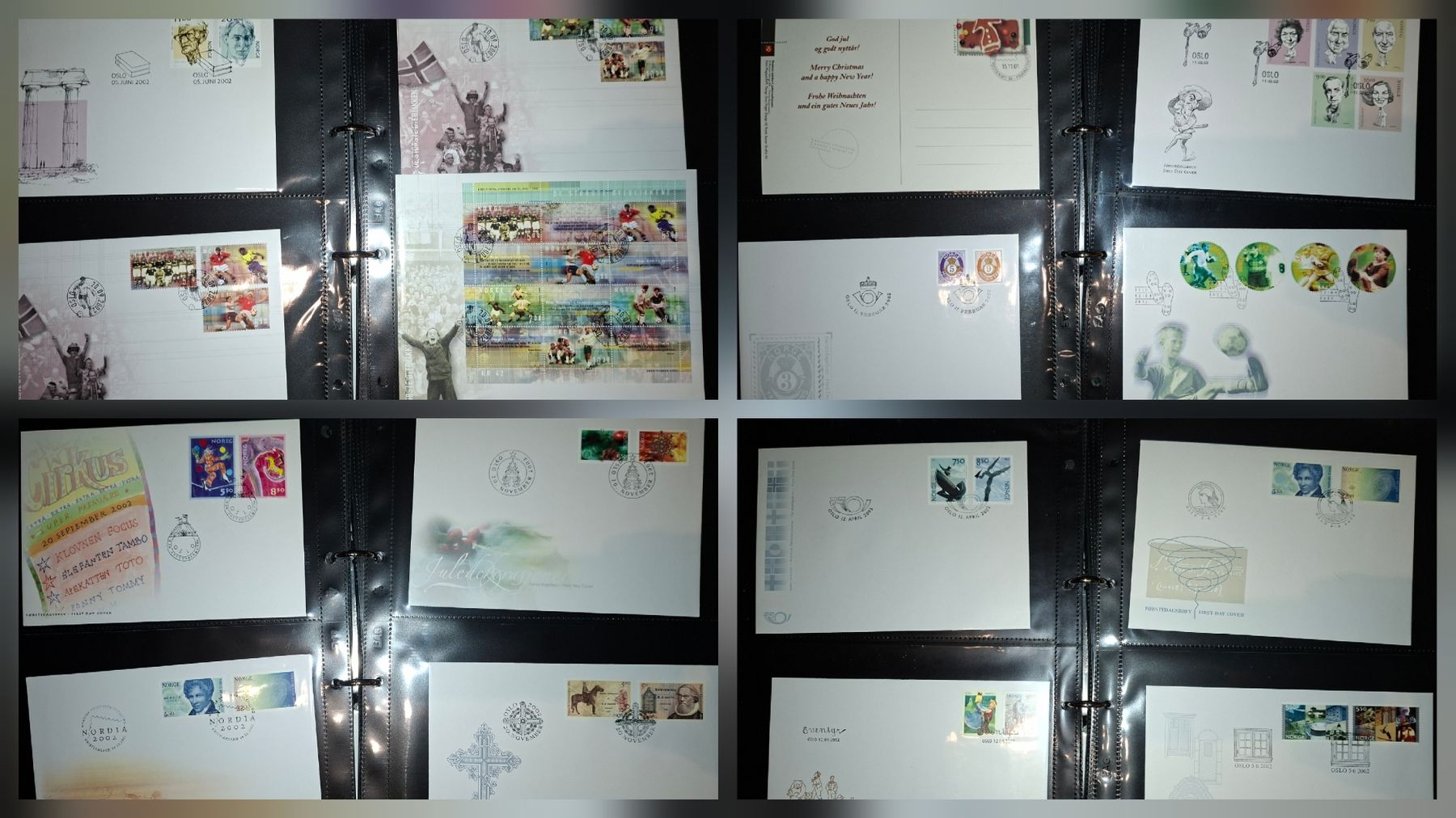 Alle Briefmarken: 78 Briefe / FDC Norwegen  – Gebraucht aus Balgach von SIMEON27