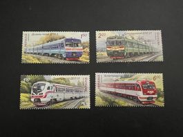 Ukraine  Lokomotive postfrisch 2013 Luxus  (C376)