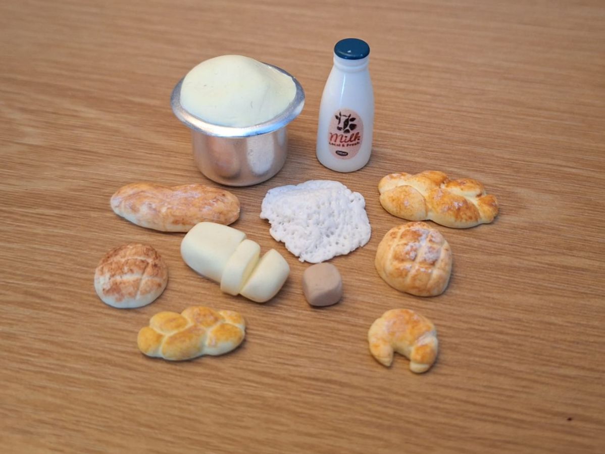 Case e mobili per bambole: Handmade  Brot Back Set – Nuovo (secondo la descrizione) da Zürich venduto da HandmadeTinyFood