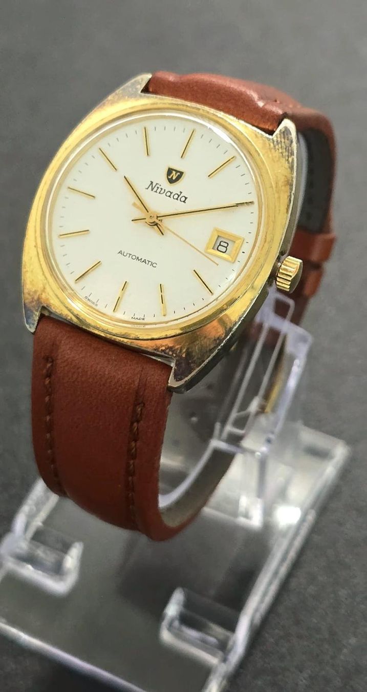 Nivada Orologi: NIVADA AUTOMATIC - DATE VINTAGE HERREN UHR – Usato da Neftenbach venduto da Taschen-Uhren 1