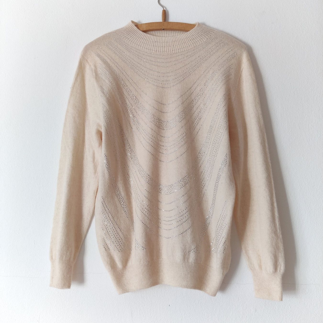 Maglioni & Felpe: Kuschelwarmer Glamour 100% Wolle Pulli Pullover Gr.XL NEU – Nuovo (secondo la descrizione) da Winterthur venduto da Lotusherz 1