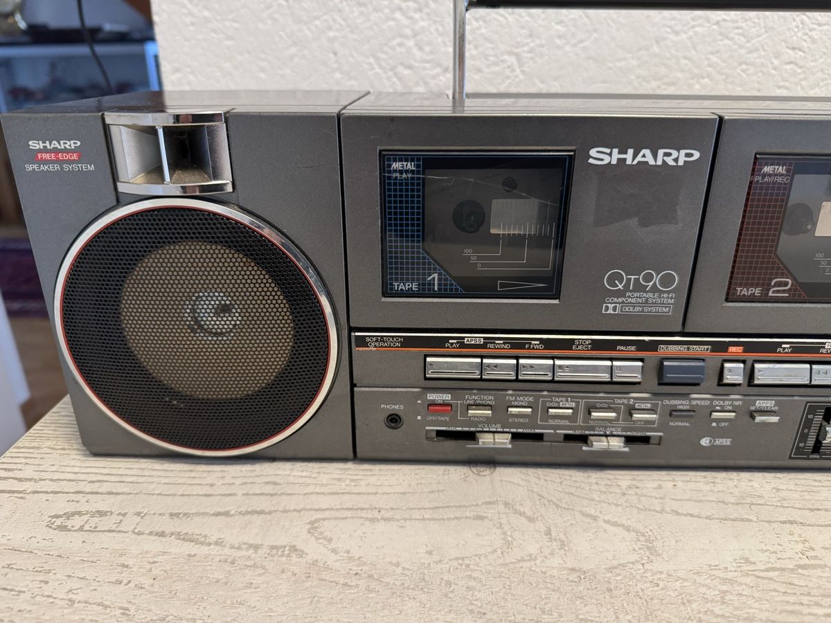 Sharp Radios: sharp qt90 boombox radio – Defekt aus Zunzgen von milesdavis76 1