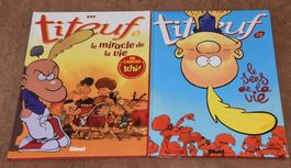2 x TITEUF… Band Nr. 7 + 12 … Glénat … 1. Auflage 1998-2008