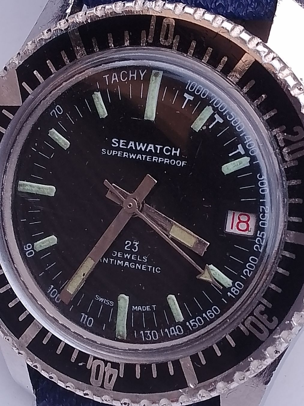 Swiss Orologi: SeaWatch Sub vintage 38mm läuft super – Usato da Agno venduto da sam2608 1