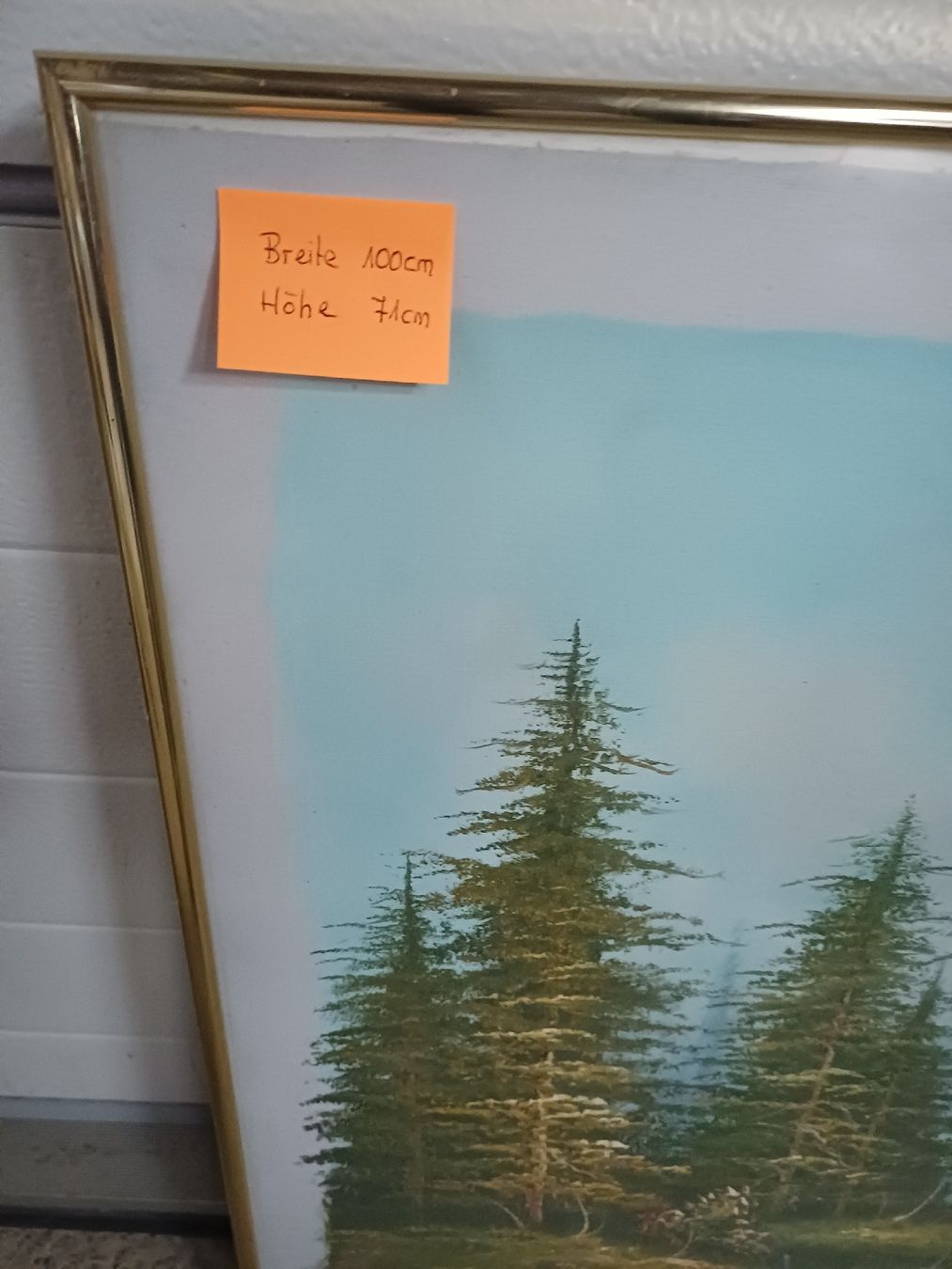 Dipinti: Original Ölgemälde- Berglandschaft – Usato da Zuckenriet venduto da Res. 3