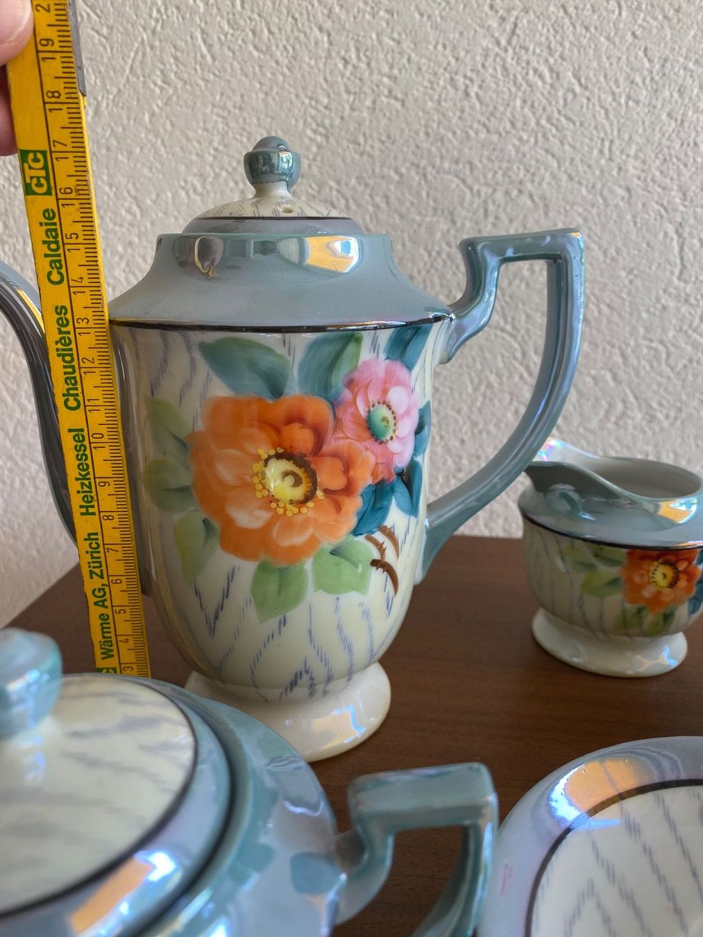Set di piatti: Chikaramachi Tee- oder Kaffeeservice mit  floralem Muster – Usato da Burgdorf venduto da gre_2ftz 8