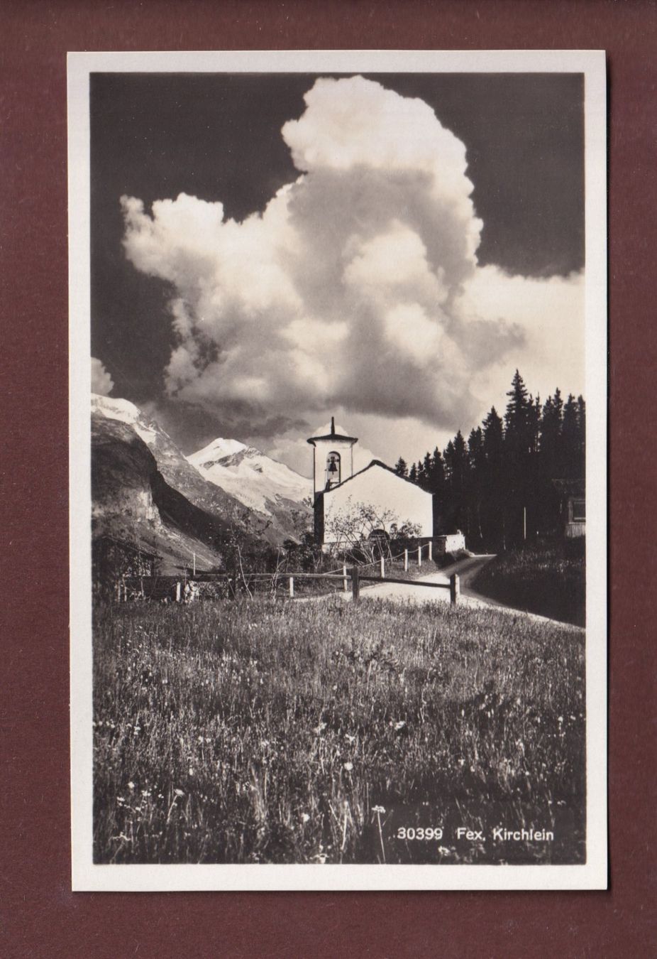 Cartoline postali: FEX - Kirchlein – Usato da Pully venduto da nicecards