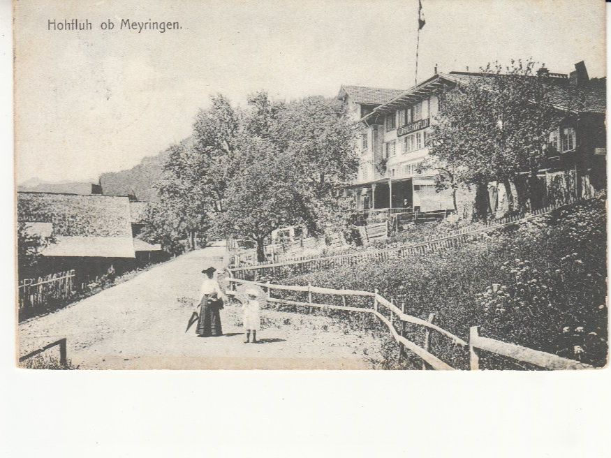 Ansichtskarten: Hohfluh Meiringen 1931 – Gebraucht aus Bürglen TG von StampGraf