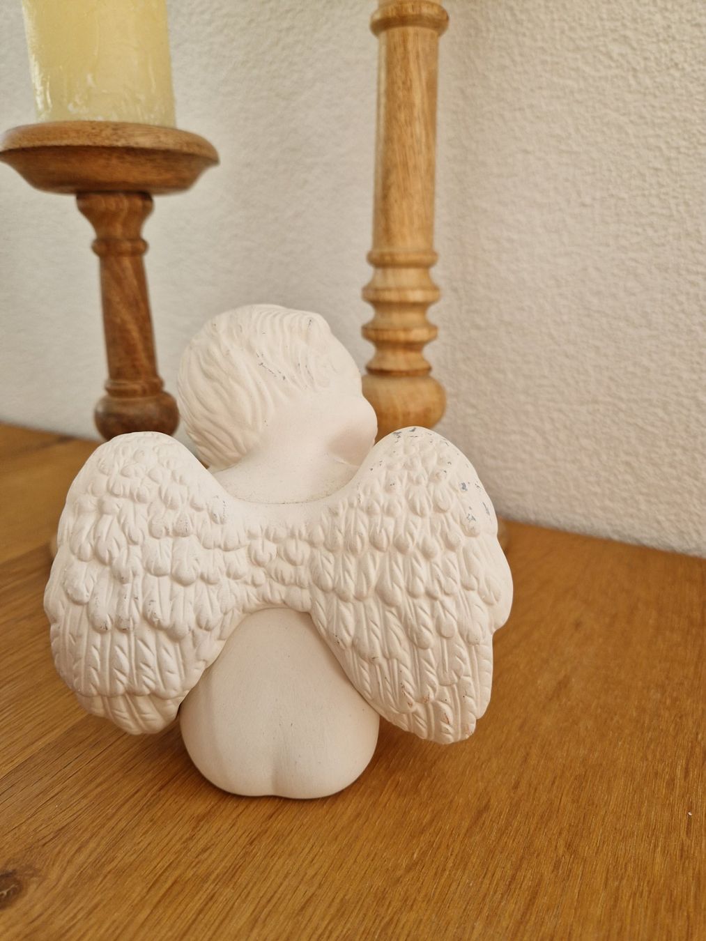 Statuette: Engel schlafend/sitzend/geborgen – Usato da Siblingen venduto da Vany_McDougall 6