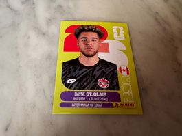 Panini Fifa Fussball WM 2026 Sticker Dayne St. Clair CAN 2