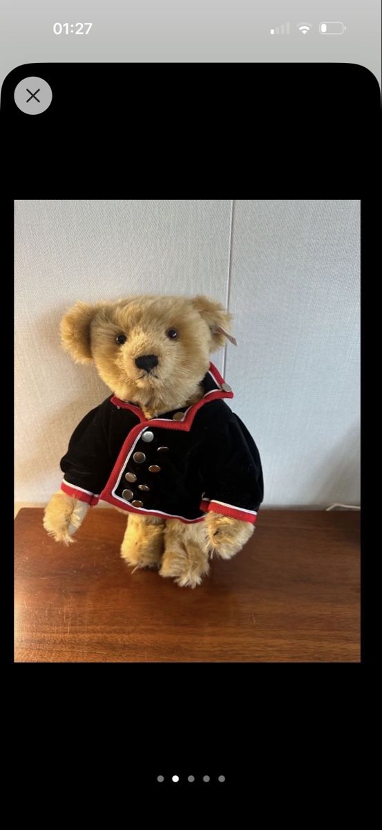 Steiff Spielzeuge: Bär von Steiff 1998 Berner Bär Grösse 31 cm – Neu und originalverpackt aus Mumpf von A_B_E 2