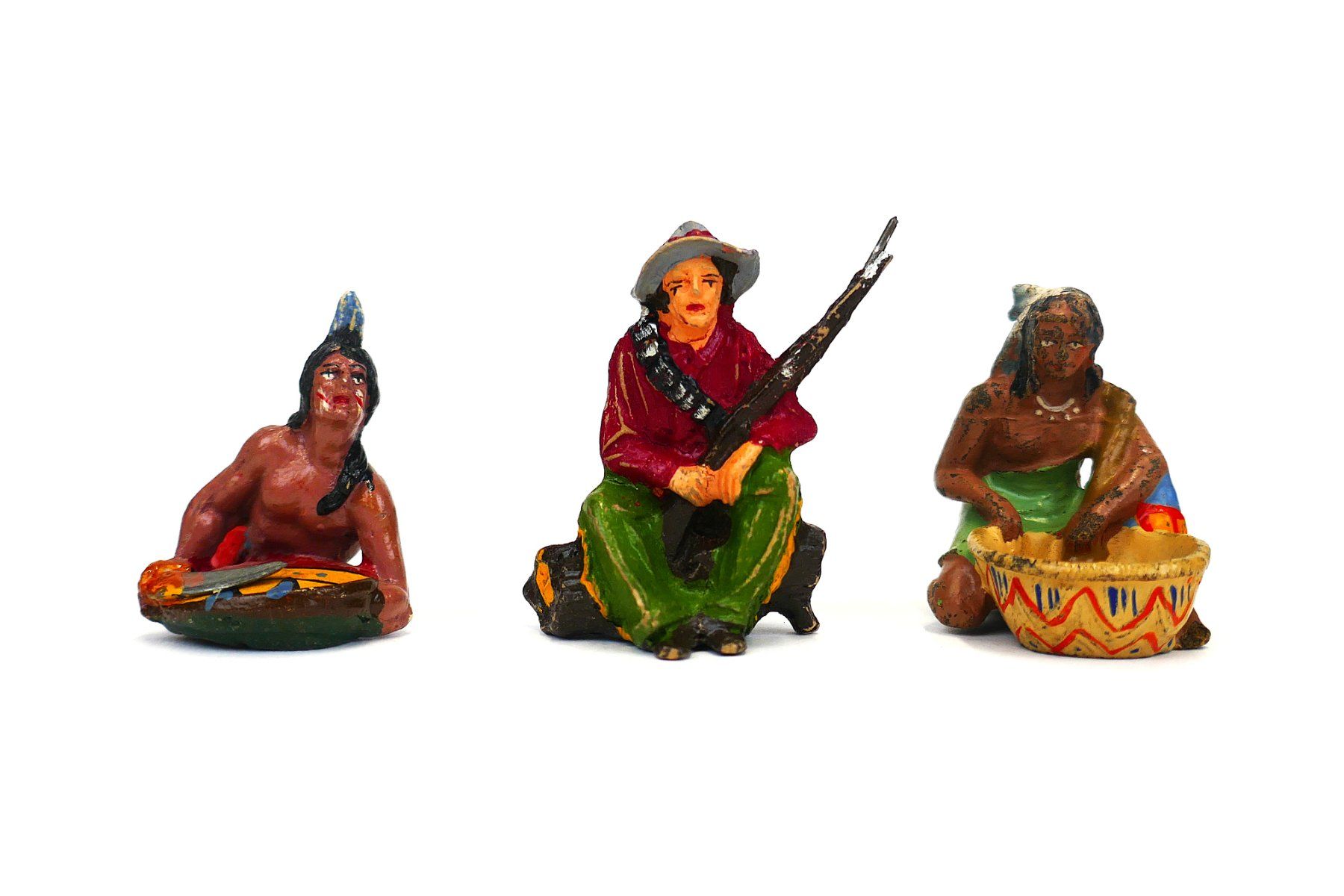 Figuren: Modell Figuren Wilder Westen – Gebraucht aus Urtenen-Schönbühl von Restwert_Schoenbuehl 1