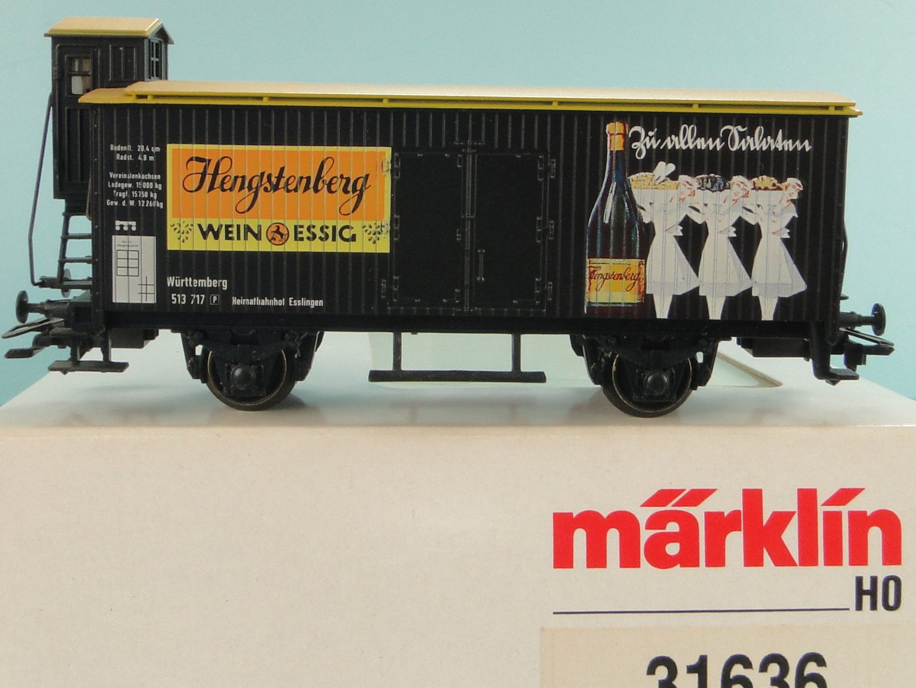 Märklin Modelleisenbahnen: Märklin 31636 Wagen-Set Hengstenberg – Gebraucht aus Bülach von cann11 5