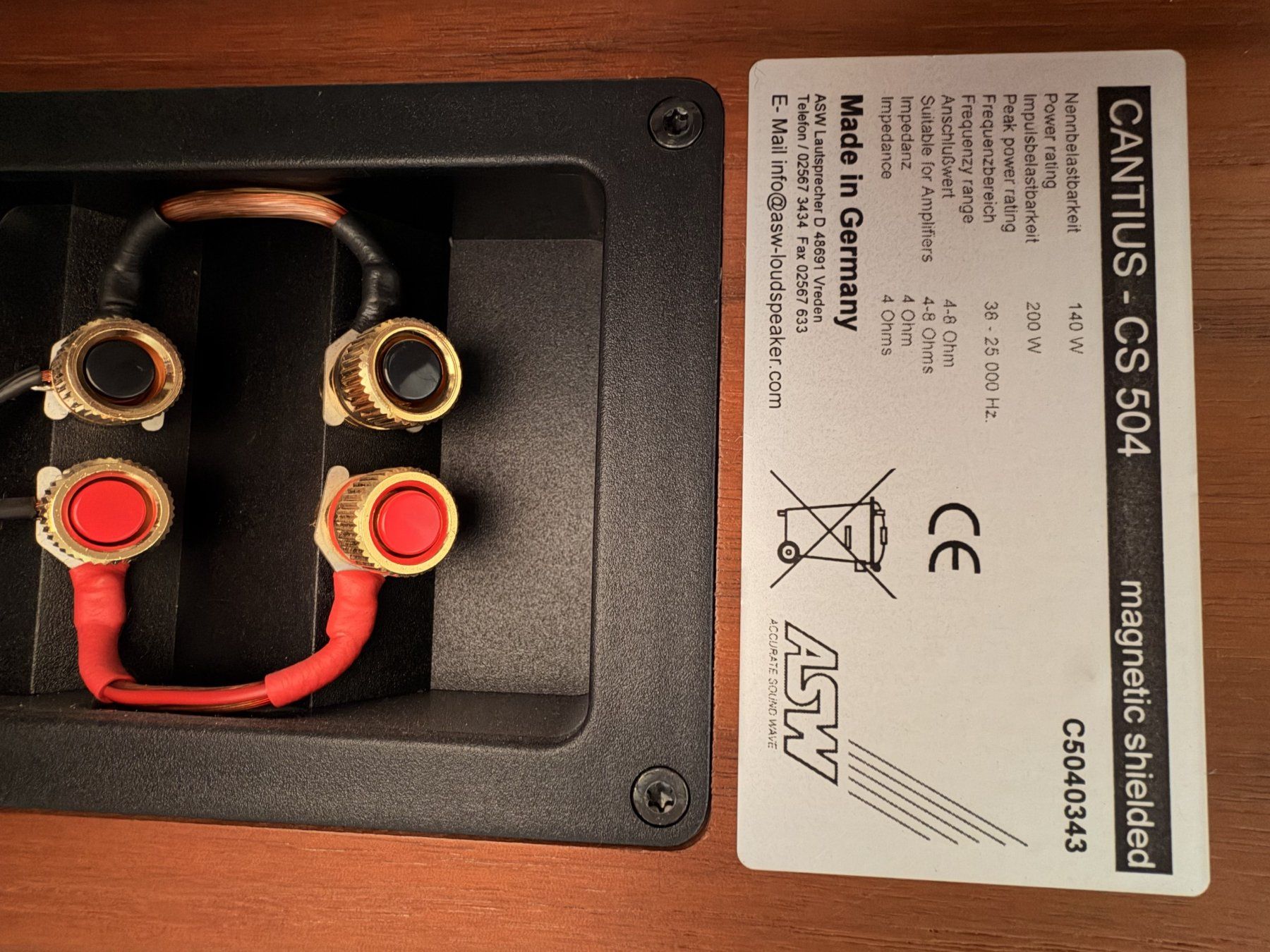 Home Cinema: CANTIUS SET, 5  Lautsprecher Stereo ASW Cantius – Usato da Günsberg venduto da Slaet 1