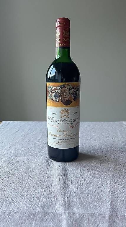 Mouton Rothschild Vino: Wein Mouton Rothschild 1987 – Usato da Tagelswangen venduto da Milena2