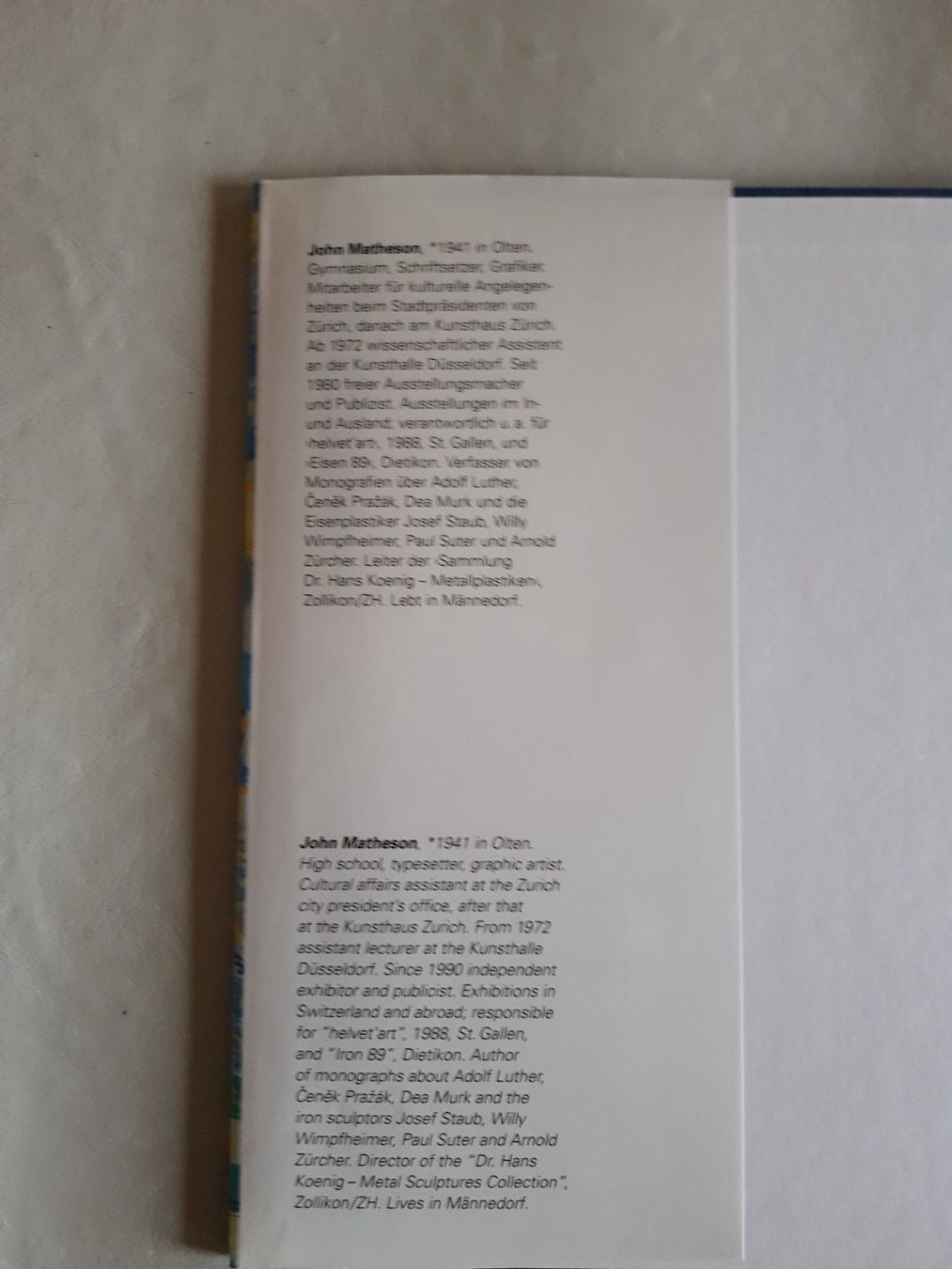 Libri: Buch Werner Meier 1993 – Usato da Walterswil BE venduto da Lonitti 8