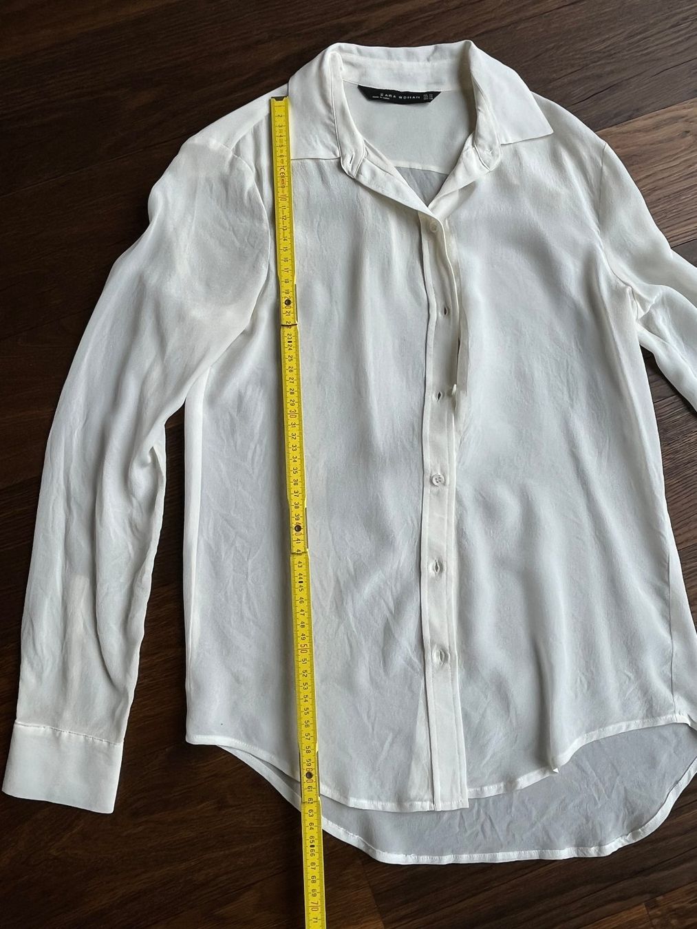 Zara Camicette: Bluse Gr. S, roh weiss – Usato da Affoltern am Albis venduto da Blackrhythm 3