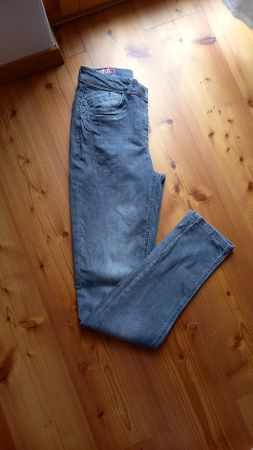 CECIL Jeans Damen grau Grösse 29