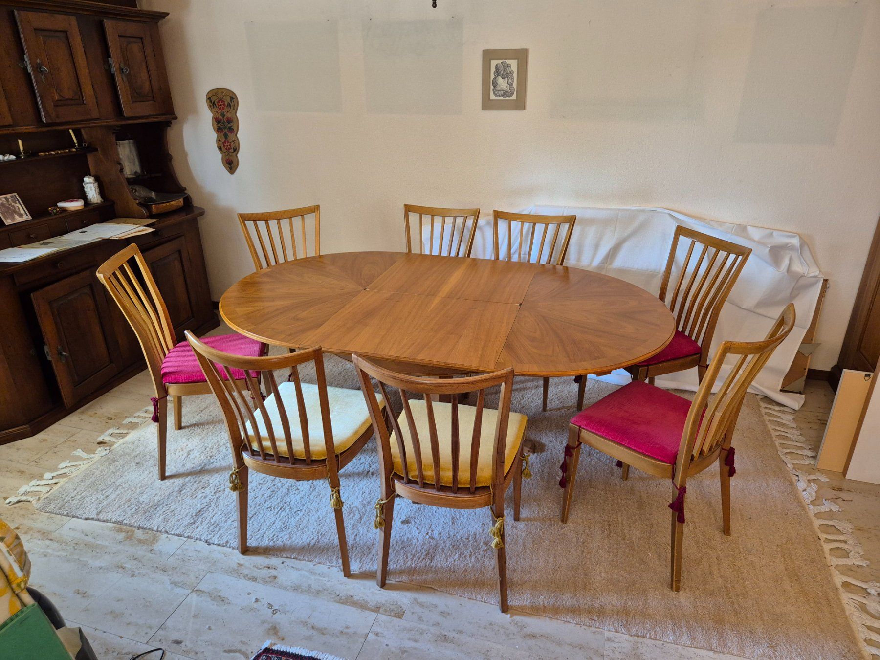 Set di tavolo e panche: Esszimmer aus den 60er Jahren – Usato da Steinach venduto da ACMO32O 2