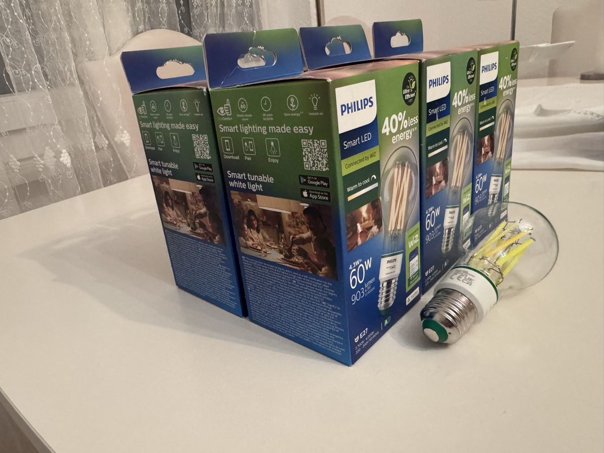 Philips Lampen: Philips Smart LED Bulbs 4.3W ~ 60W - E27 - WiZ – Neu (gemäss Beschreibung) aus Bassecourt von gaz_ss9g 2