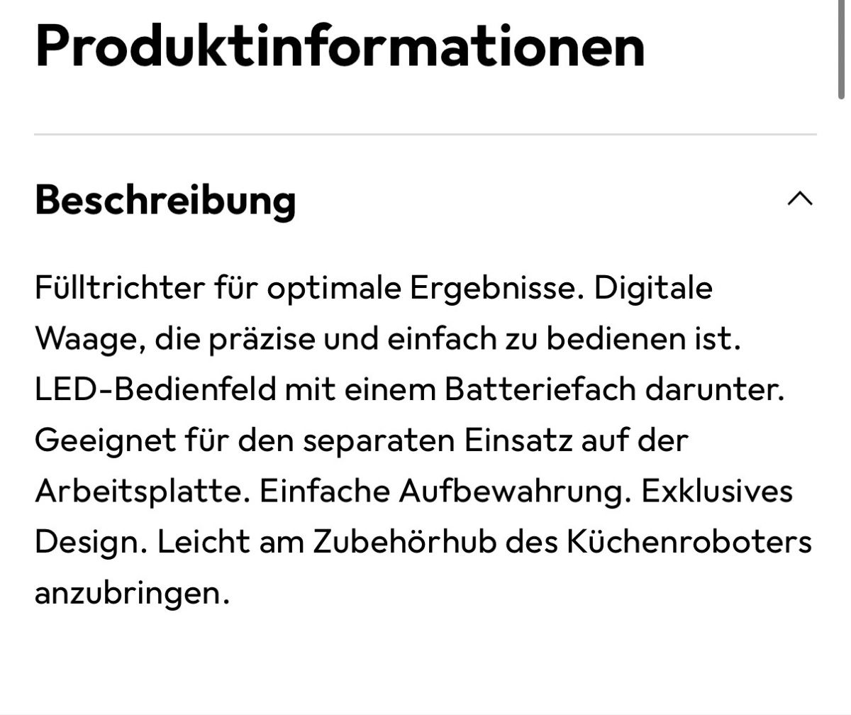 Kitchenaid Elettrodomestici da cucina: Kitchen Aid Sieb mit Waage – Usato da Winkel venduto da _OachKatzerl_ 2