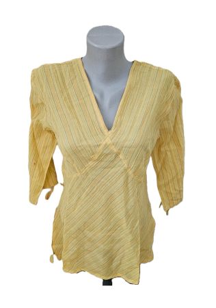 NEU! BOOM BABA Bluse / Shirt Hippie Boho Chic Gr. S gelb