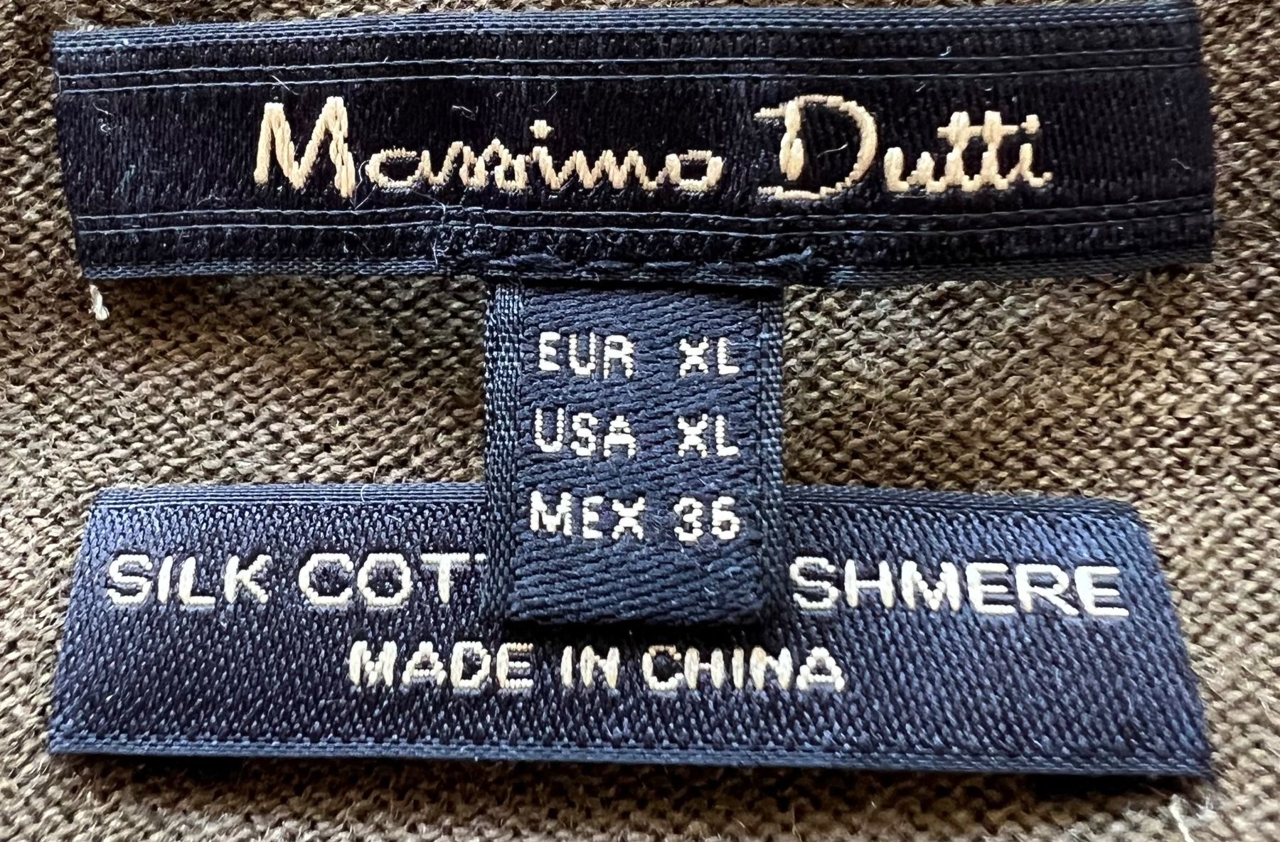 Maglioni & Felpe: Rollkragenpullover Massimo Dutti oliv – Usato da Kilchberg ZH venduto da jul_d2j2 4