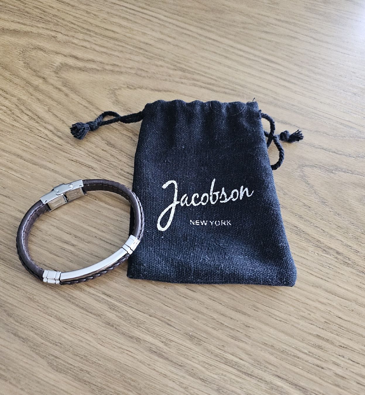 Bracciali & Braccialetti: Bracelet cuir Jacobson taille M – Nuovo e nell'imballaggio originale da Attalens venduto da mar_rq8k 2