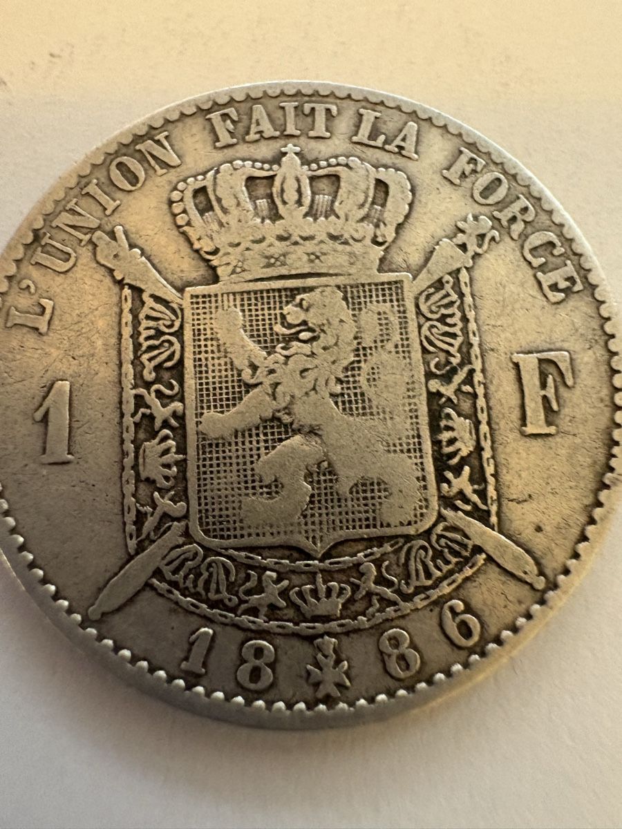 Alle Münzen: 1franc aus Belgien  – Gebraucht aus Murten von Tzaugg 4