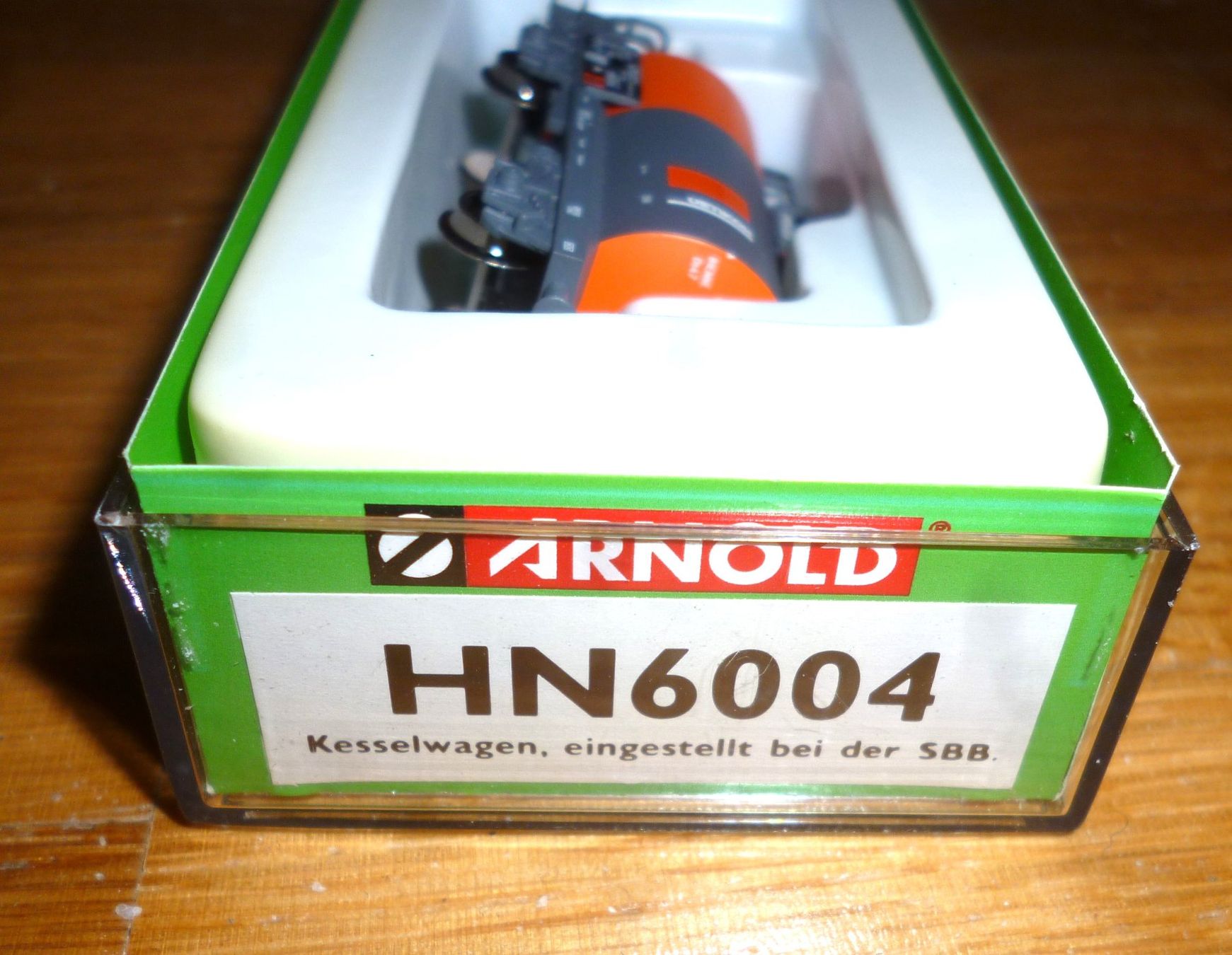 Arnold Modellini di ferrovie: Kesselwagen Uetikon – Nuovo e nell'imballaggio originale da Langenthal venduto da Tbraunbaer 5